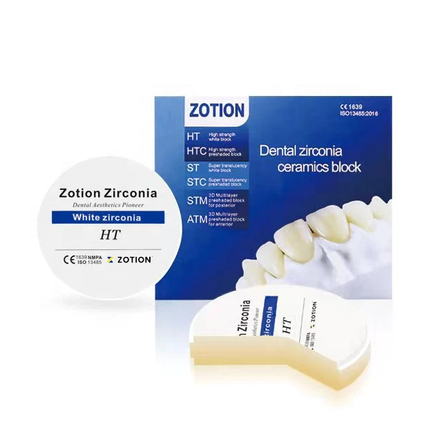 HT White Color Zirconium Block