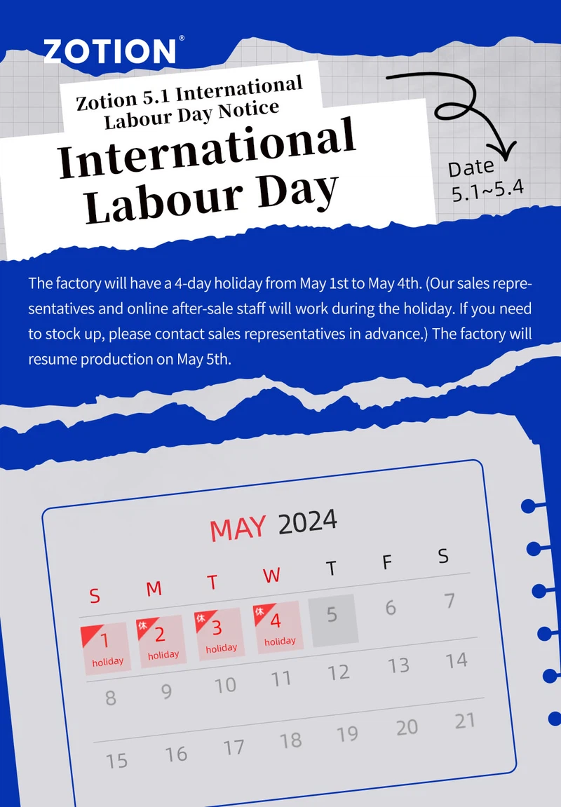 Holiday Notification:International Workers' Day 2024 Holiday Notification:International Workers' Day 2024