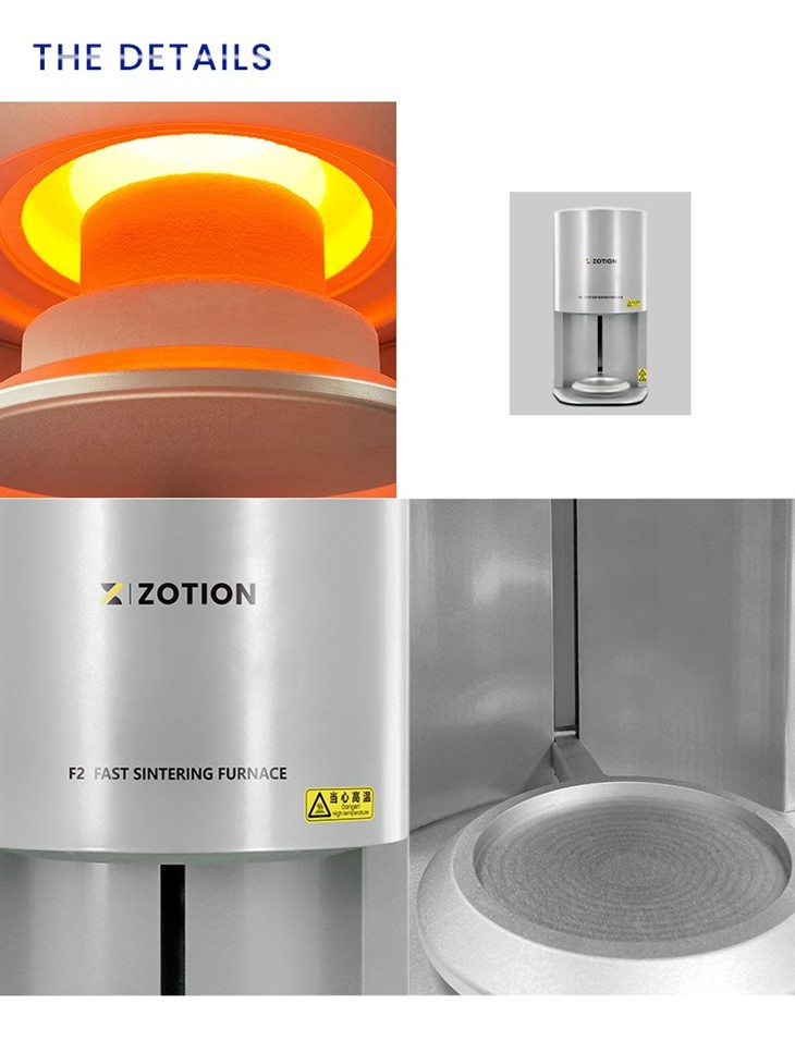 F2 Chairside Dental Fast Sintering Furnace