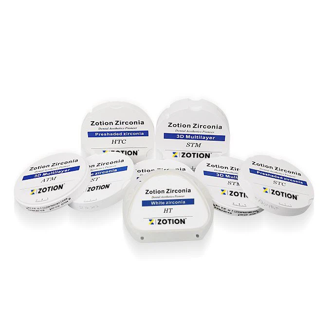 Zotion Cad Cam 98mm 95mm Amann Girrbach Zirconia Block